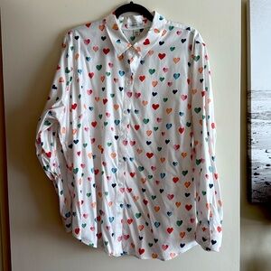 Coldwater Creek Heart Blouse